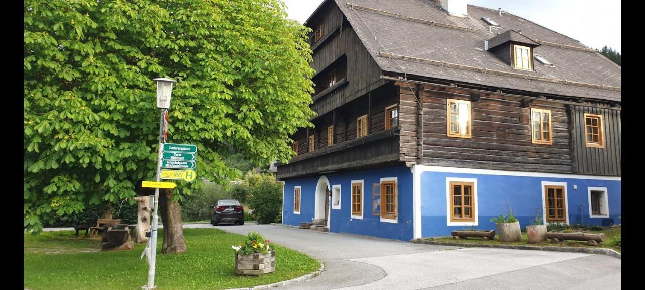 Apartmán Blue House Ramingstein Exteriér fotografie