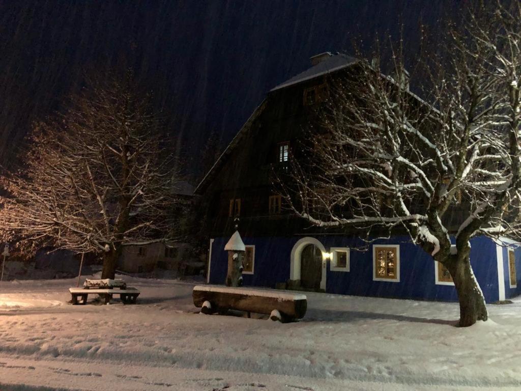 Apartmán Blue House Ramingstein Exteriér fotografie